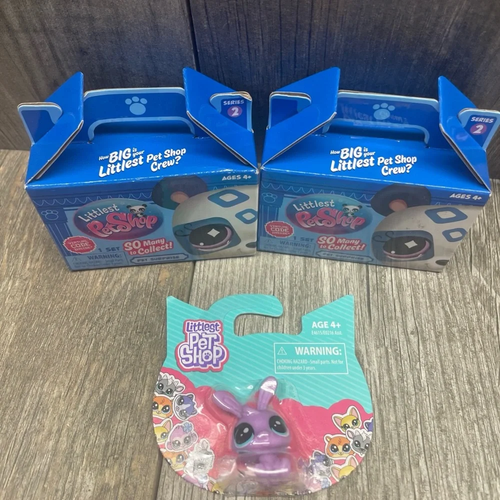 Littlest Pet Shop Blind Box Series 2 + Mini Scale Pet LPS NEW LOT - Picture 2 of 7